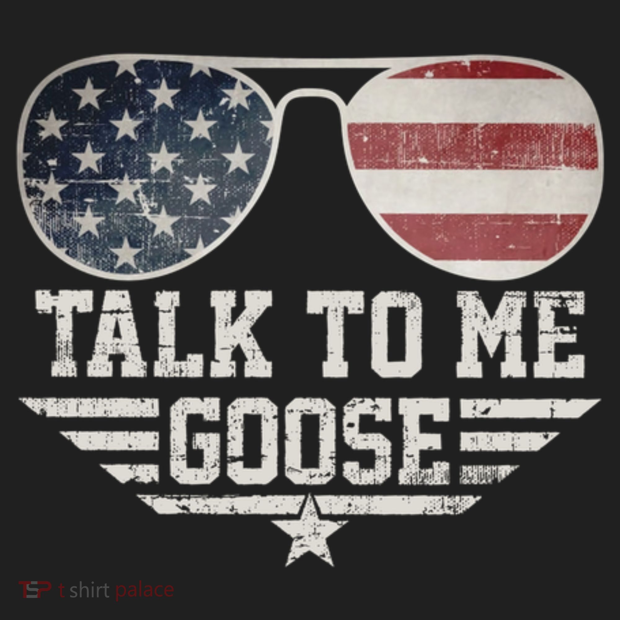 Cool Retro Talk To Me Goose Gift Golf Towel