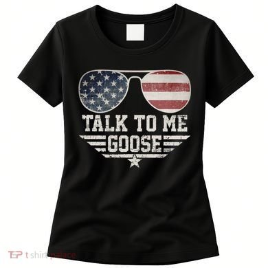 Cool Retro Talk To Me Goose Gift Women's T-Shirt