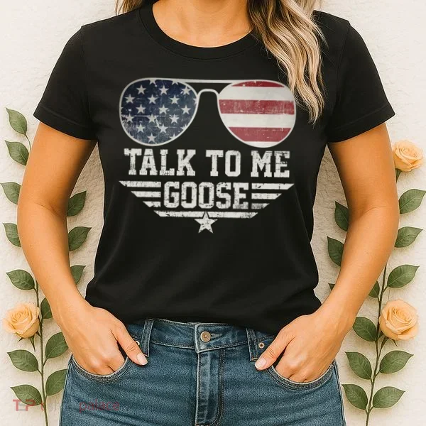 Cool Retro Talk To Me Goose Gift Women's T-Shirt