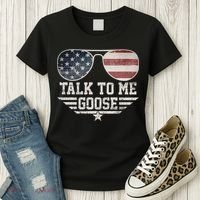 Cool Retro Talk To Me Goose Gift Women's T-Shirt thumb 3