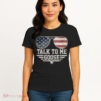 Cool Retro Talk To Me Goose Gift Women's T-Shirt thumb 4