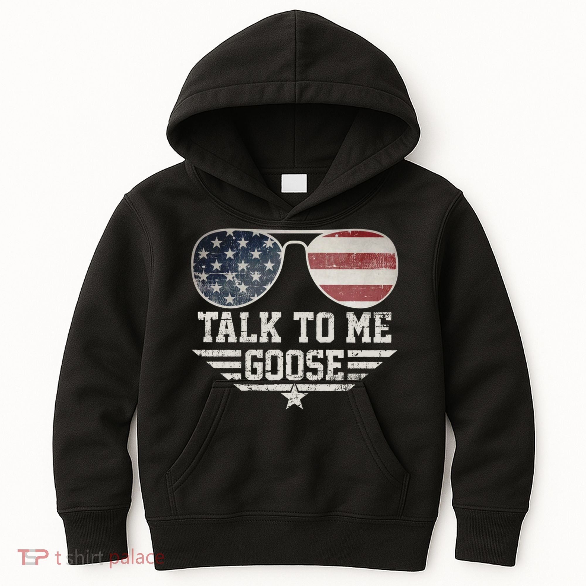 Cool Retro Talk To Me Goose Gift Kids Hoodie