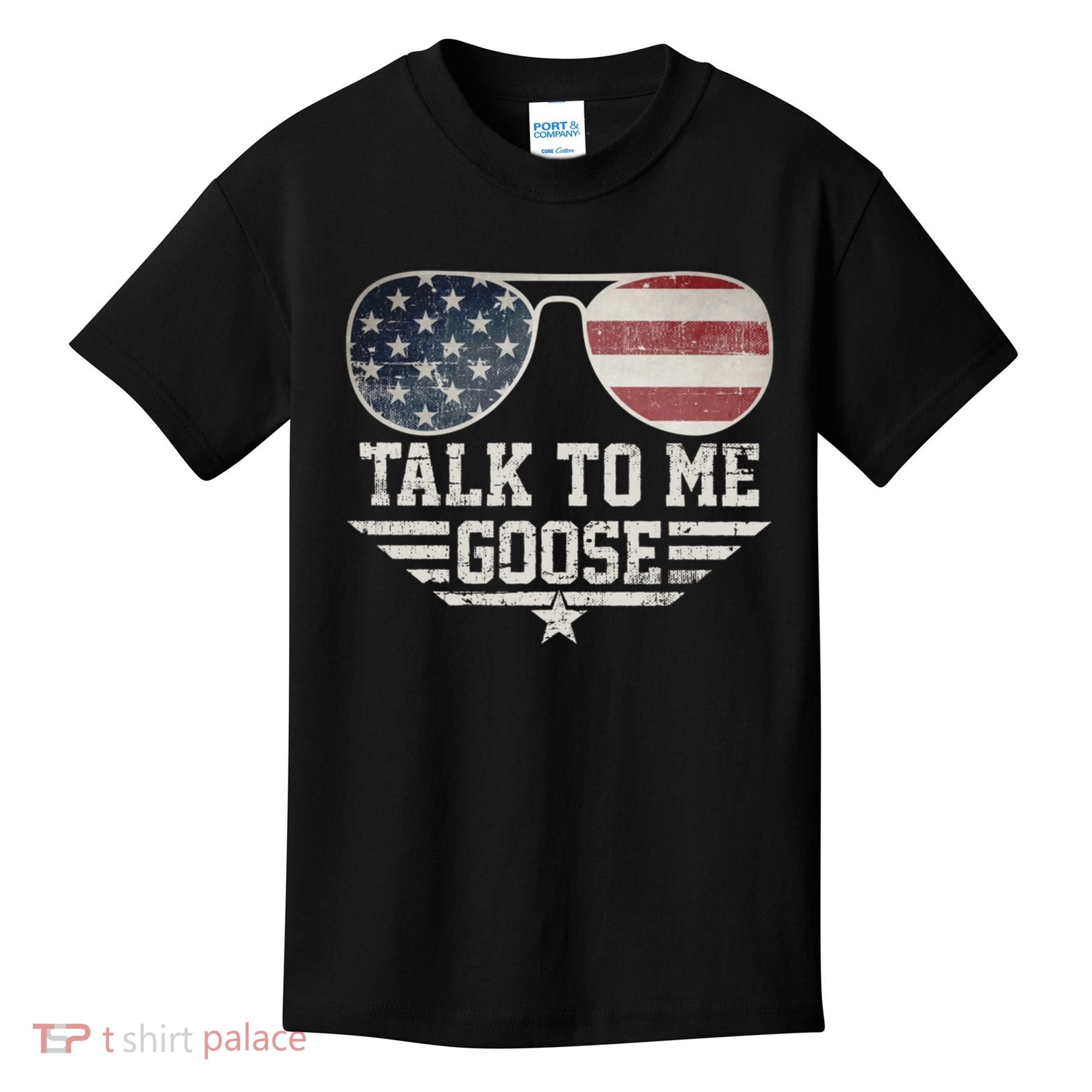 Cool Retro Talk To Me Goose Gift Kids T-Shirt