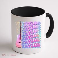 Cute Retro Taylor Music Fan Lover Coffee Mug thumb 1