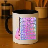 Cute Retro Taylor Music Fan Lover Coffee Mug thumb 4