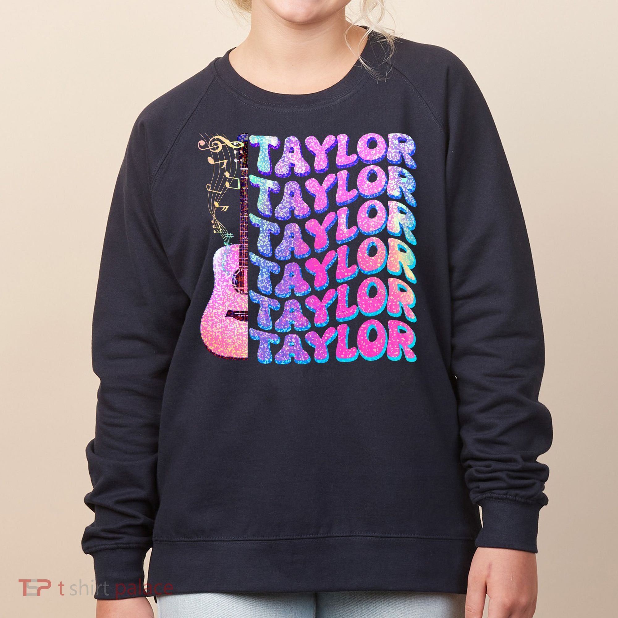 Cute Retro Taylor Music Fan Lover Women's Sweatshirt