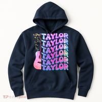 Cute Retro Taylor Music Fan Lover Hoodie thumb 0