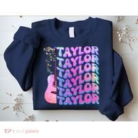 Cute Retro Taylor Music Fan Lover Sweatshirt thumb 2
