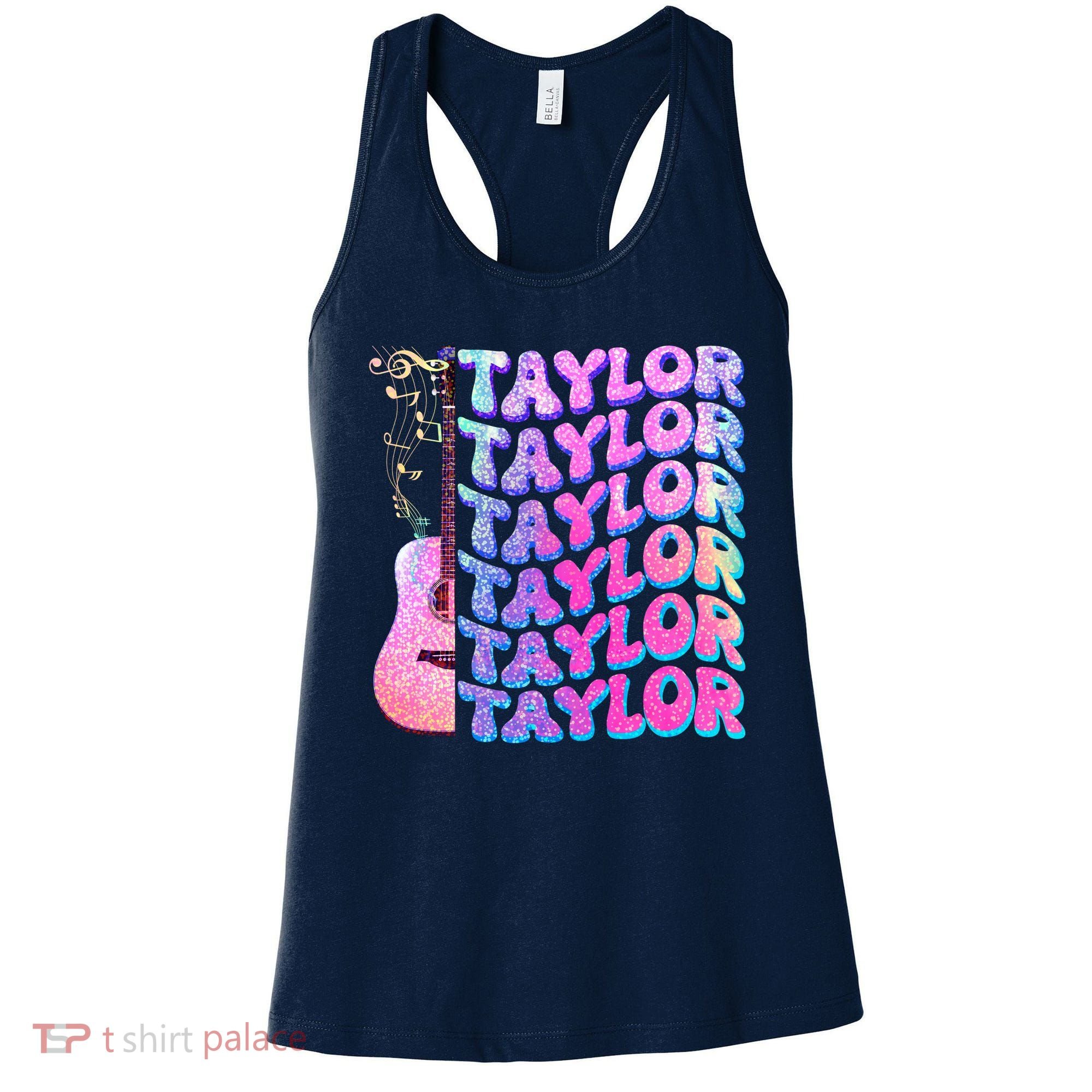 Cute Retro Taylor Music Fan Lover Women's Tank Top