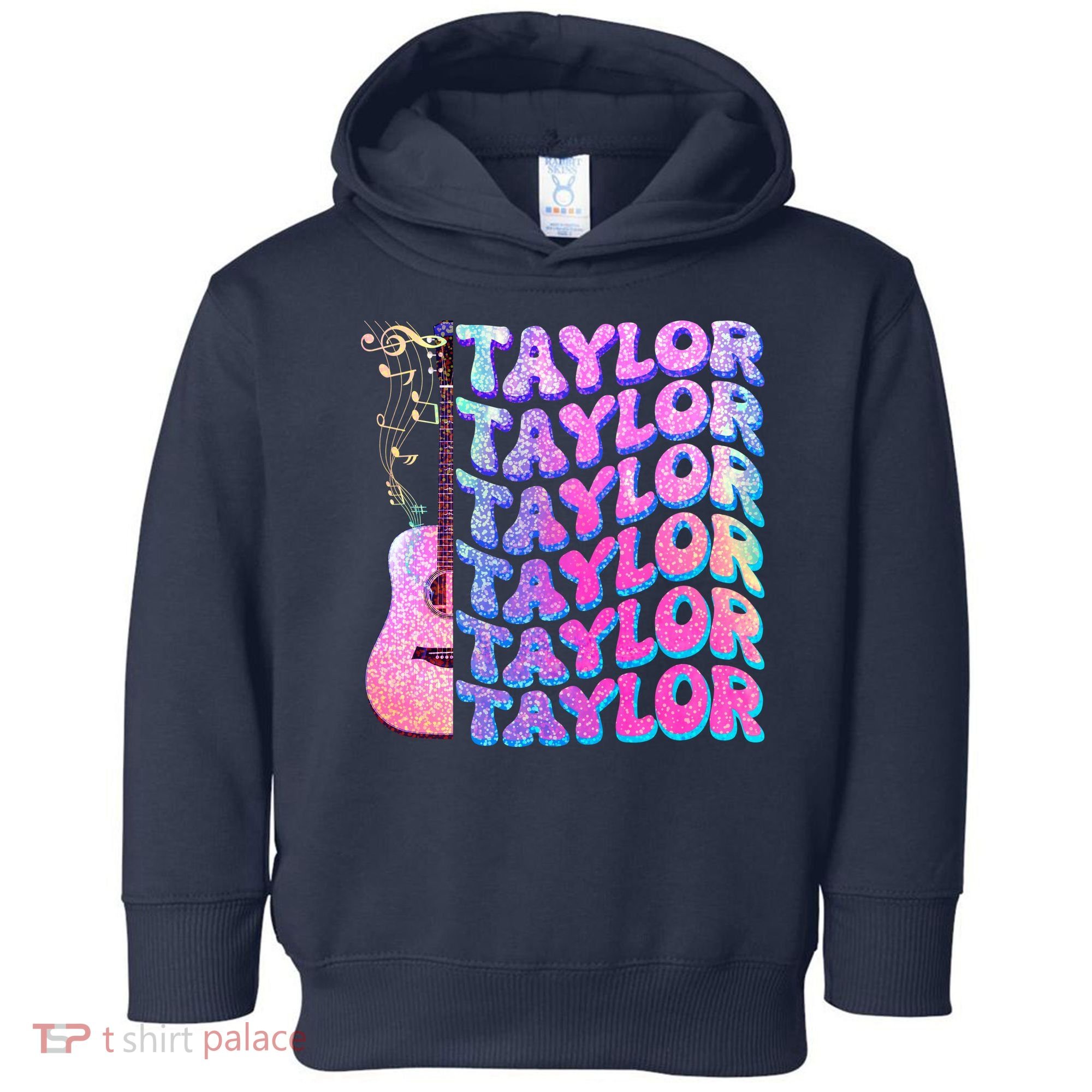Cute Retro Taylor Music Fan Lover Toddler Hoodie