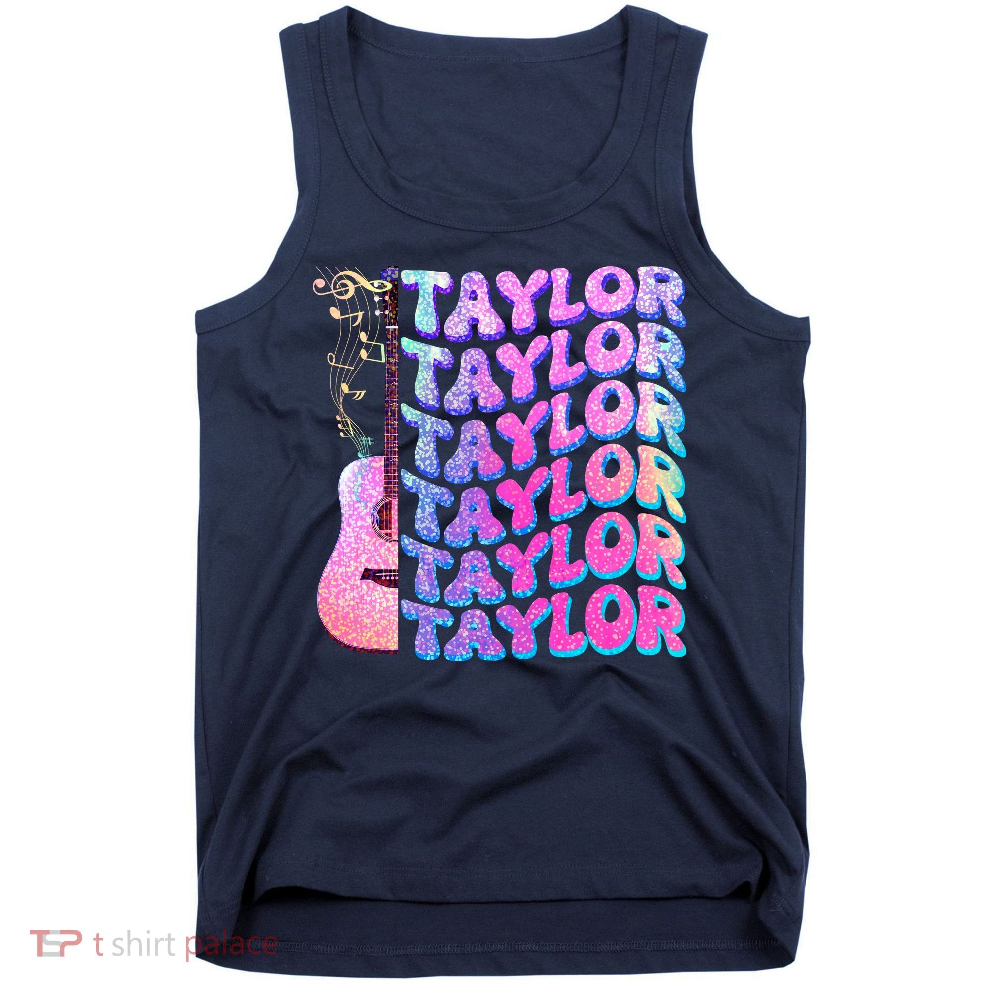 Cute Retro Taylor Music Fan Lover Tank Top