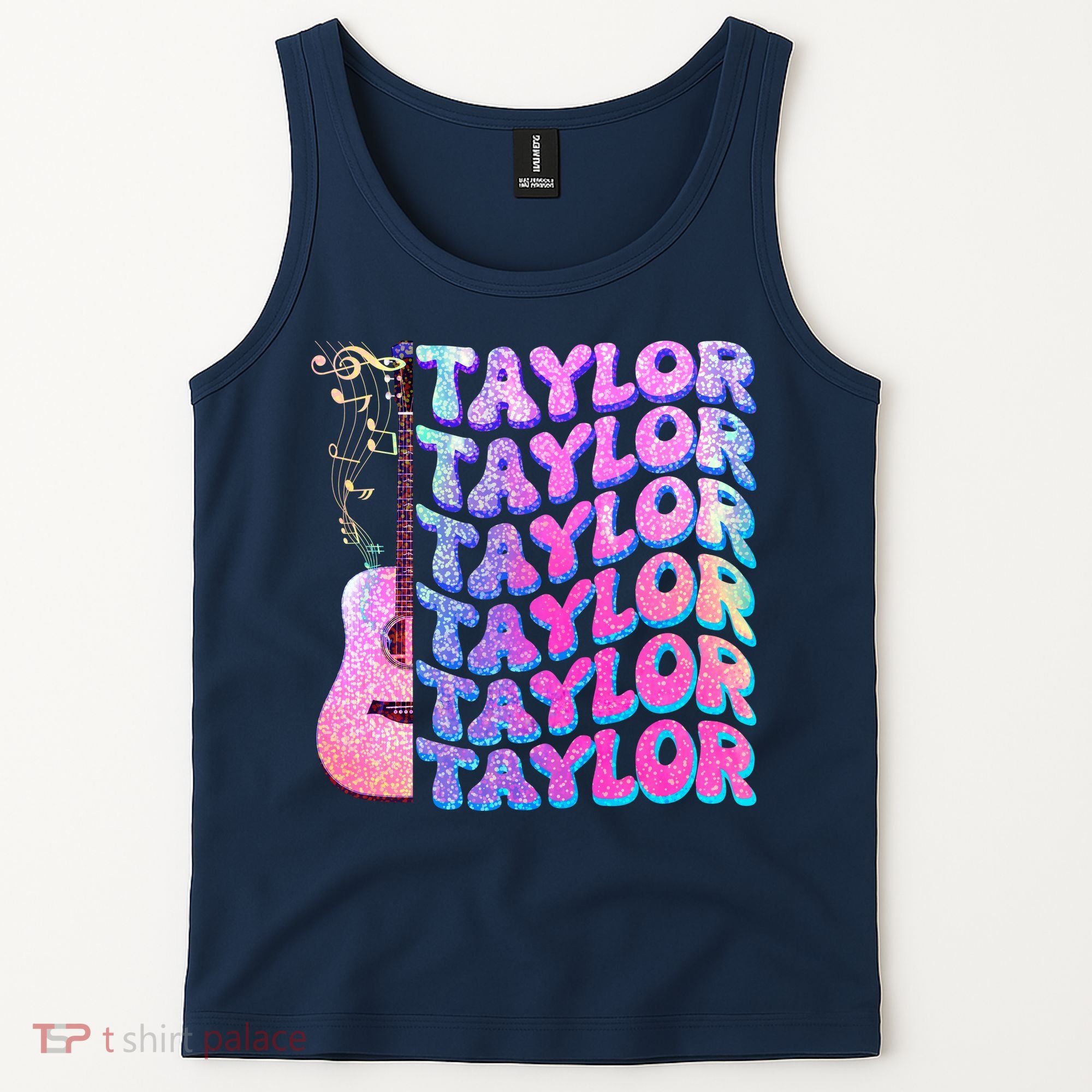 Cute Retro Taylor Music Fan Lover Tank Top