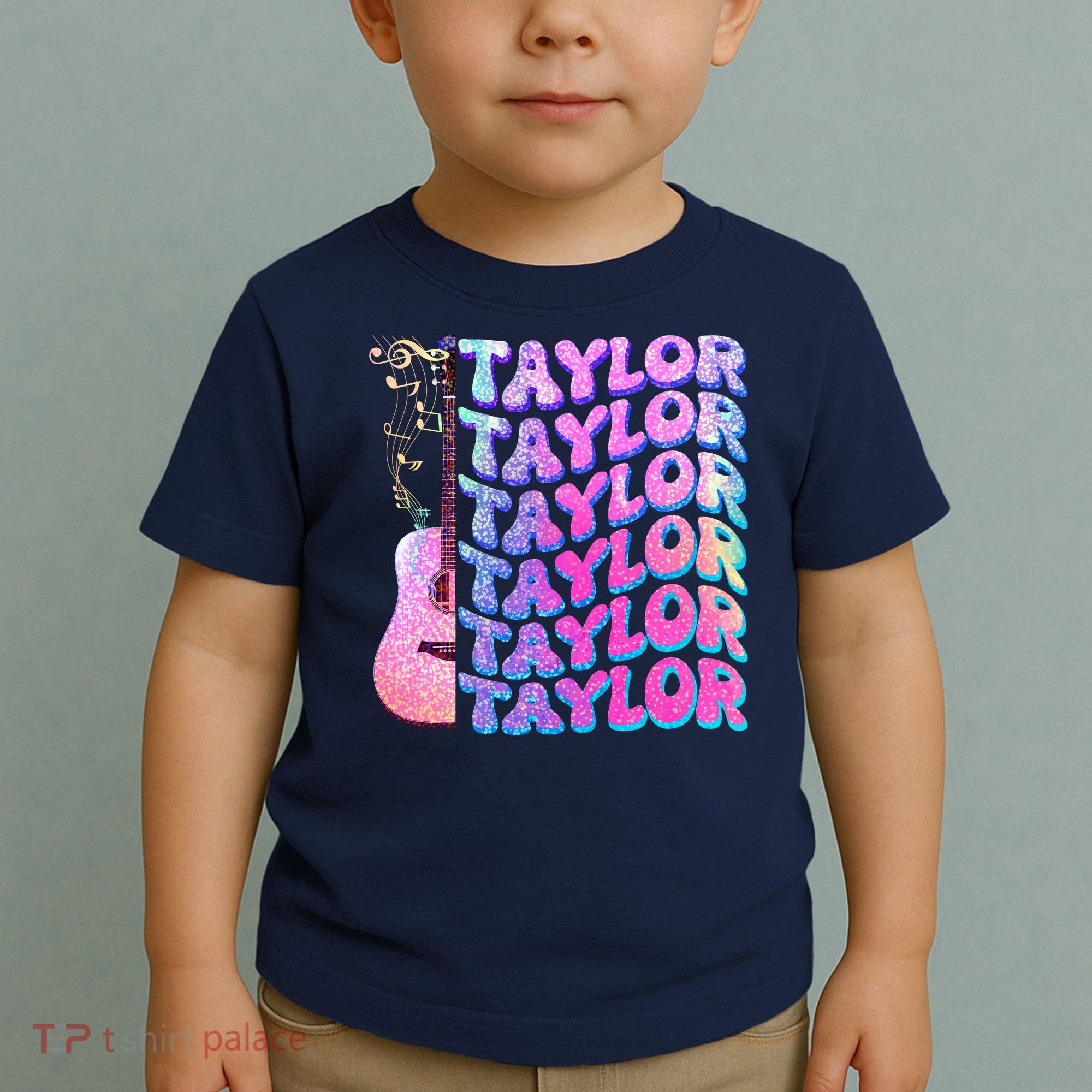 Cute Retro Taylor Music Fan Lover Toddler T-Shirt