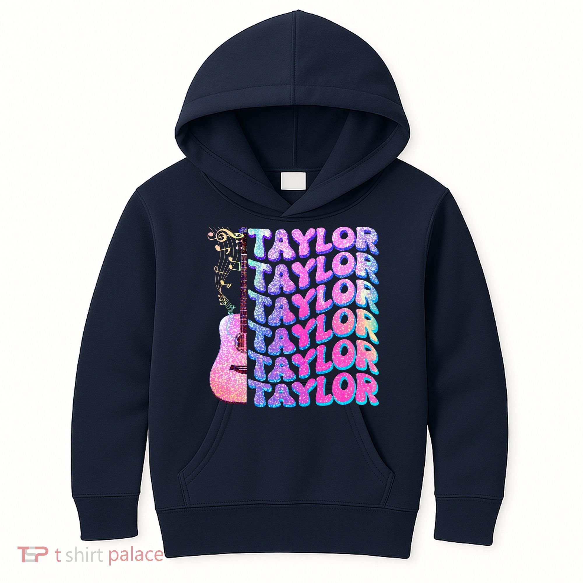 Cute Retro Taylor Music Fan Lover Kids Hoodie