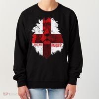 Cool Rugby Team England Lion Flag Rugby For Men, , Unisex Black Women's Sweatshirt thumb 0