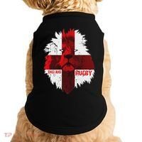 Cool Rugby Team England Lion Flag Rugby For Men, , Unisex Black Doggie Tank thumb 0