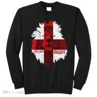 Cool Rugby Team England Lion Flag Rugby For Men, , Unisex Black Sweatshirt thumb 0