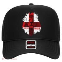 Cool Rugby Team England Lion Flag Rugby For Men, , Unisex Black Hat thumb 0