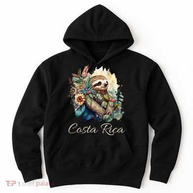 Costa Rica Tropical Sloth Hoodie