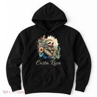 Costa Rica Tropical Sloth Hoodie thumb 0