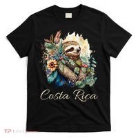 Costa Rica Tropical Sloth T-Shirt thumb 0