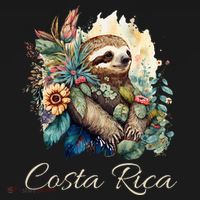 Costa Rica Tropical Sloth Bucket Hat thumb 4
