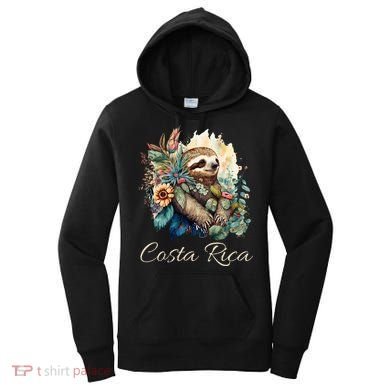 Costa Rica Tropical Sloth Women's Hoodie