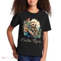 Costa Rica Tropical Sloth Kids T-Shirt thumb 2