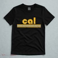 Cal Retro Three Stripe Vintage California Throwback T-Shirt thumb 5