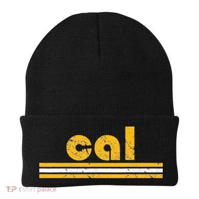 Cal Retro Three Stripe Vintage California Throwback Beanie