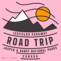 Canada Road Trip Japer And Banff National Parks Icefields Pkwy Cute Gift Coaster thumb 2