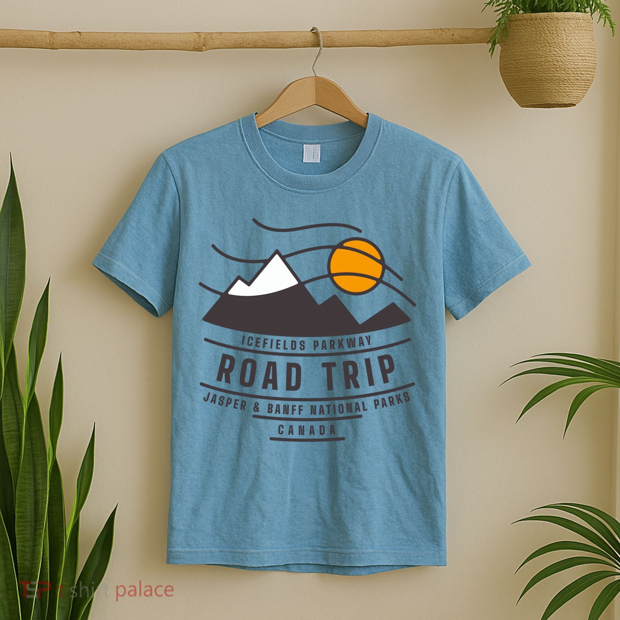 Canada Road Trip Japer And Banff National Parks Icefields Pkwy Cute Gift T-Shirt