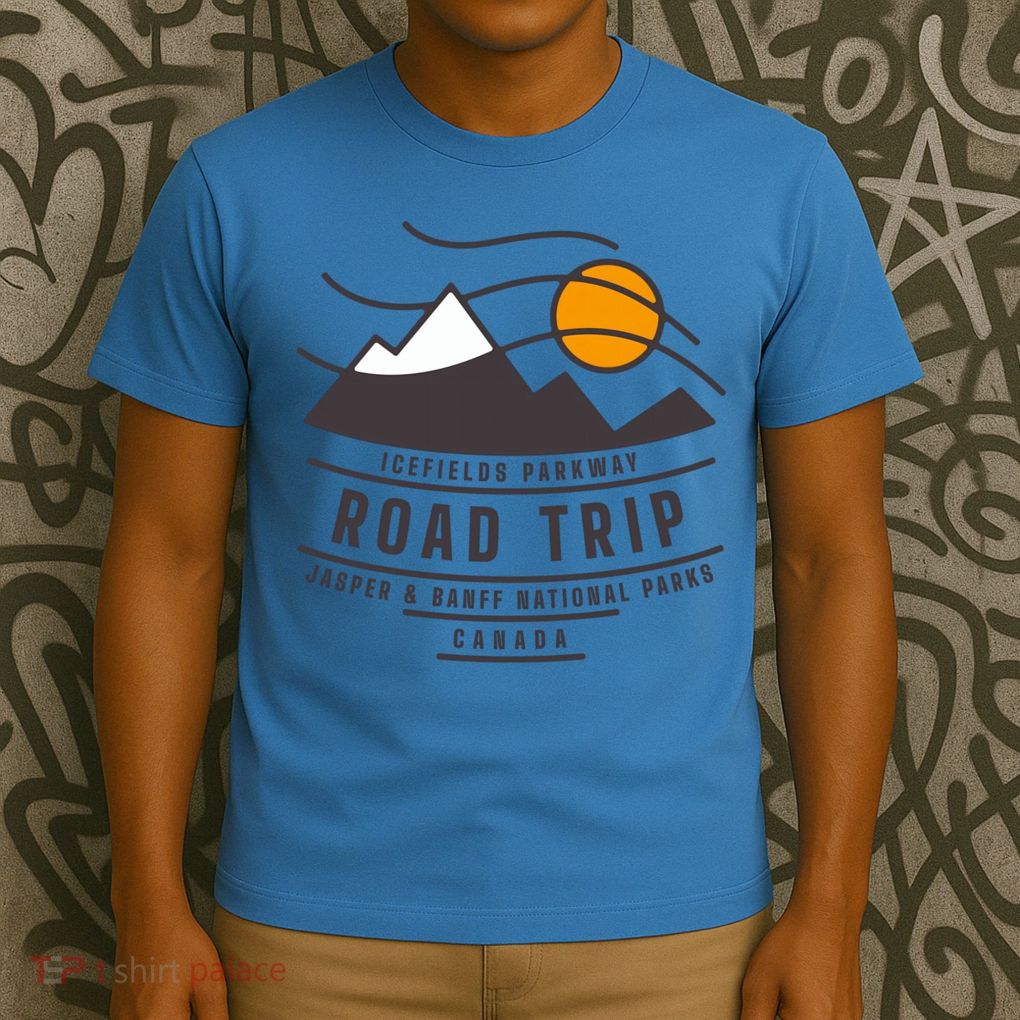 Canada Road Trip Japer And Banff National Parks Icefields Pkwy Cute Gift T-Shirt