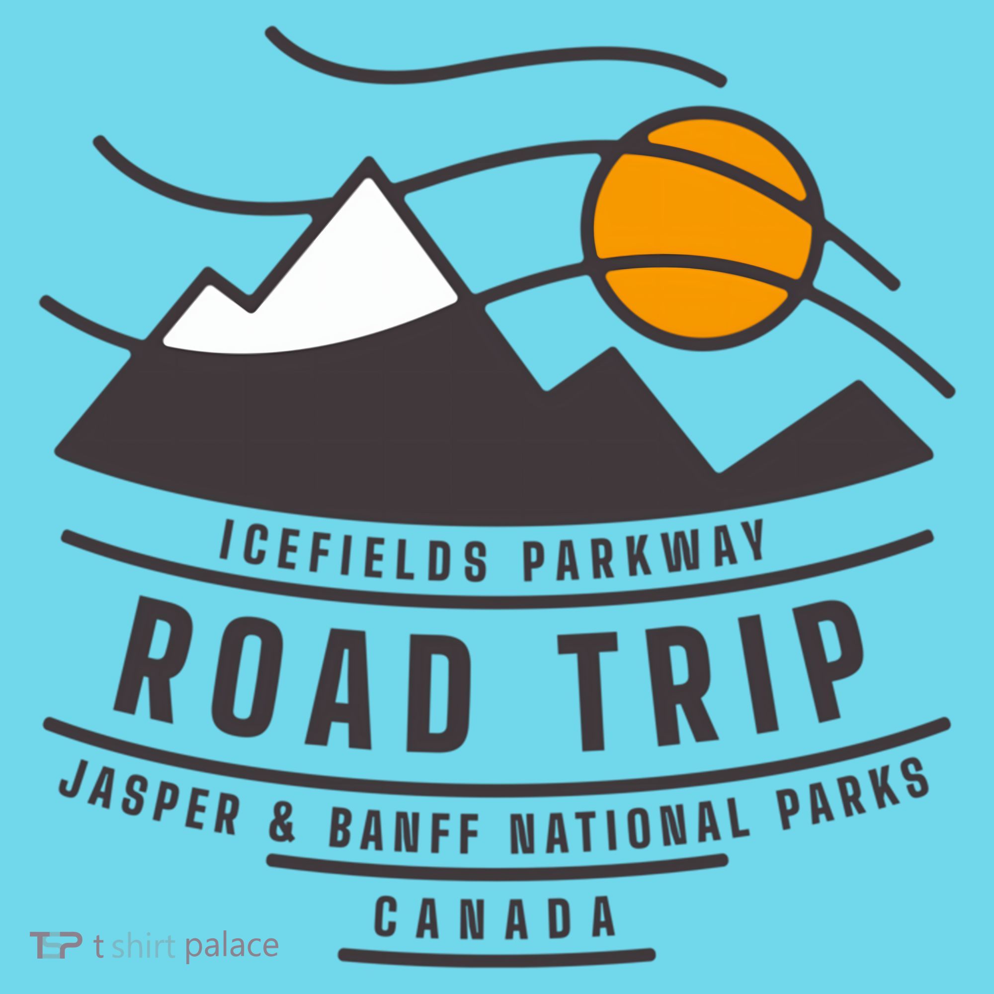 Canada Road Trip Japer And Banff National Parks Icefields Pkwy Cute Gift Kids T-Shirt