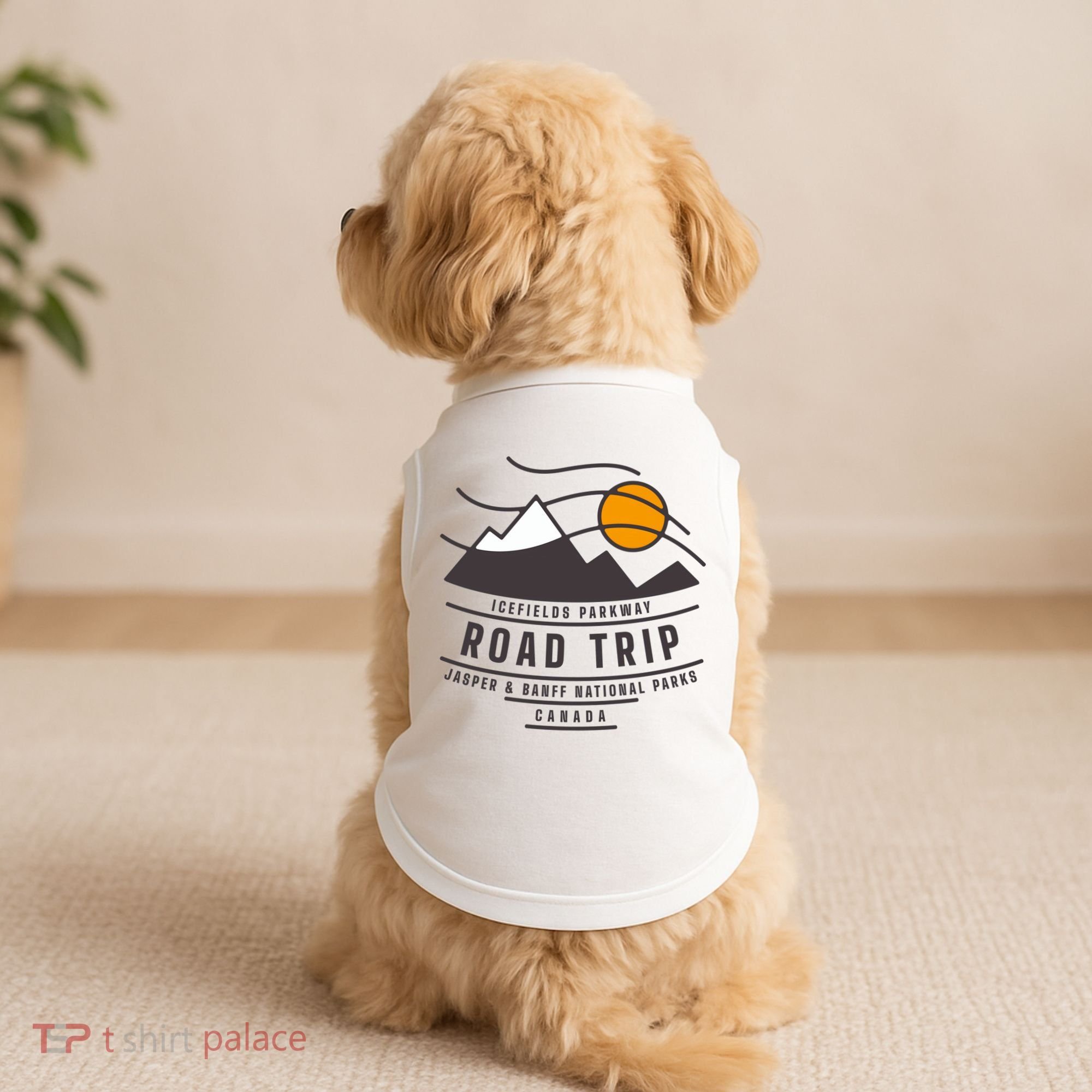 Canada Road Trip Japer And Banff National Parks Icefields Pkwy Cute Gift Doggie Tank