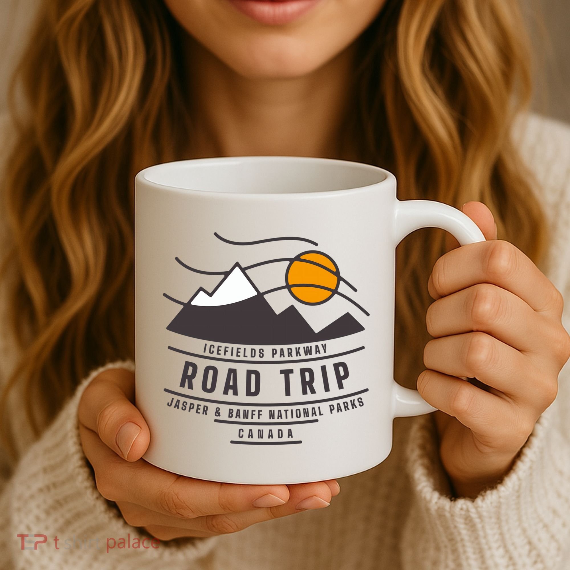 Canada Road Trip Japer And Banff National Parks Icefields Pkwy Cute Gift Coffee Mug