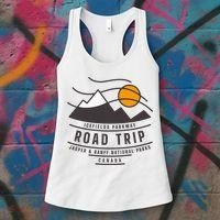 Canada Road Trip Japer And Banff National Parks Icefields Pkwy Cute Gift Women's Tank Top thumb 3