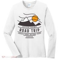 Canada Road Trip Japer And Banff National Parks Icefields Pkwy Cute Gift Women's Long Sleeve Shirt thumb 0
