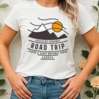 Canada Road Trip Japer And Banff National Parks Icefields Pkwy Cute Gift Women's T-Shirt thumb 2