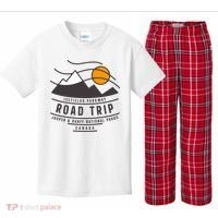 Canada Road Trip Japer And Banff National Parks Icefields Pkwy Cute Gift Kids Plaid Pajama Set thumb 0