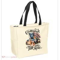Country Roads Take Golden Retriever Home Tote Bag thumb 2