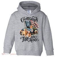 Country Roads Take Golden Retriever Home Toddler Hoodie thumb 0