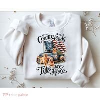 Country Roads Take Golden Retriever Home Sweatshirt thumb 2