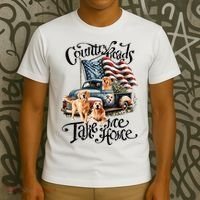 Country Roads Take Golden Retriever Home T-Shirt thumb 3