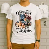 Country Roads Take Golden Retriever Home T-Shirt thumb 6