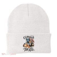 Country Roads Take Golden Retriever Home Beanie thumb 0