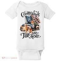 Country Roads Take Golden Retriever Home Baby Bodysuit thumb 0