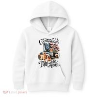 Country Roads Take Golden Retriever Home Kids Hoodie thumb 0