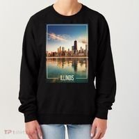 Chicago Reflections: The Heart Of Illinois Women's Sweatshirt thumb 0