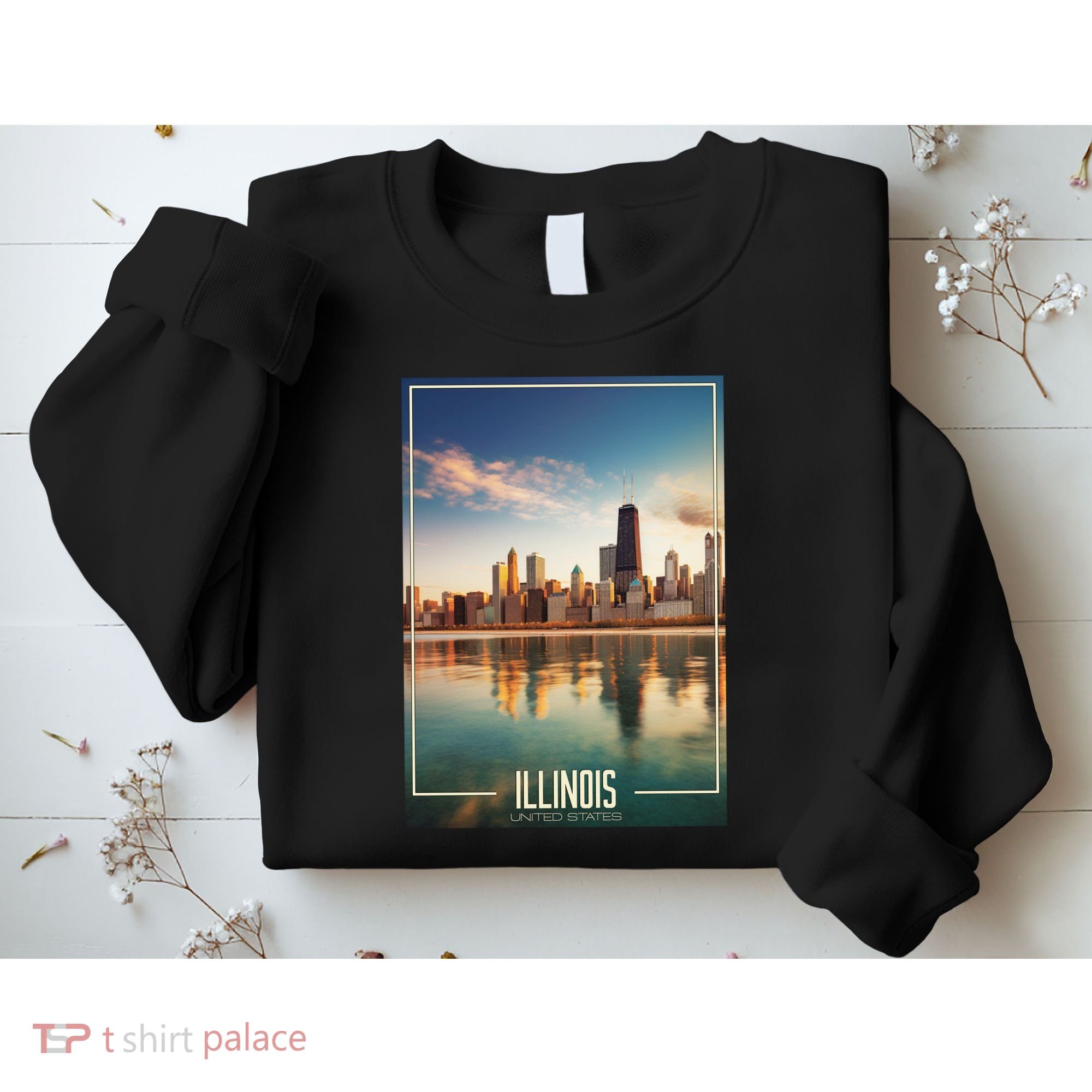 Chicago Reflections: The Heart Of Illinois Sweatshirt